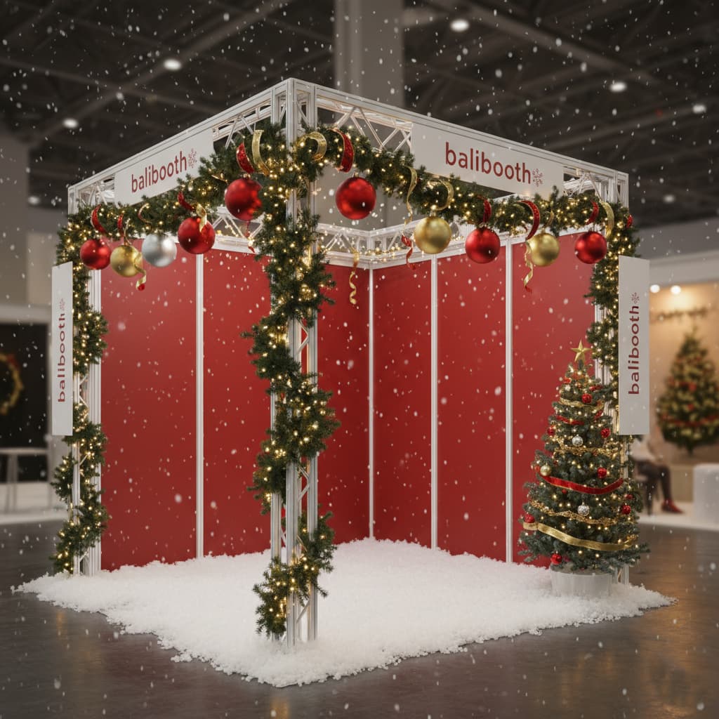 booth yang cocok dipakai untuk event Natal 2025