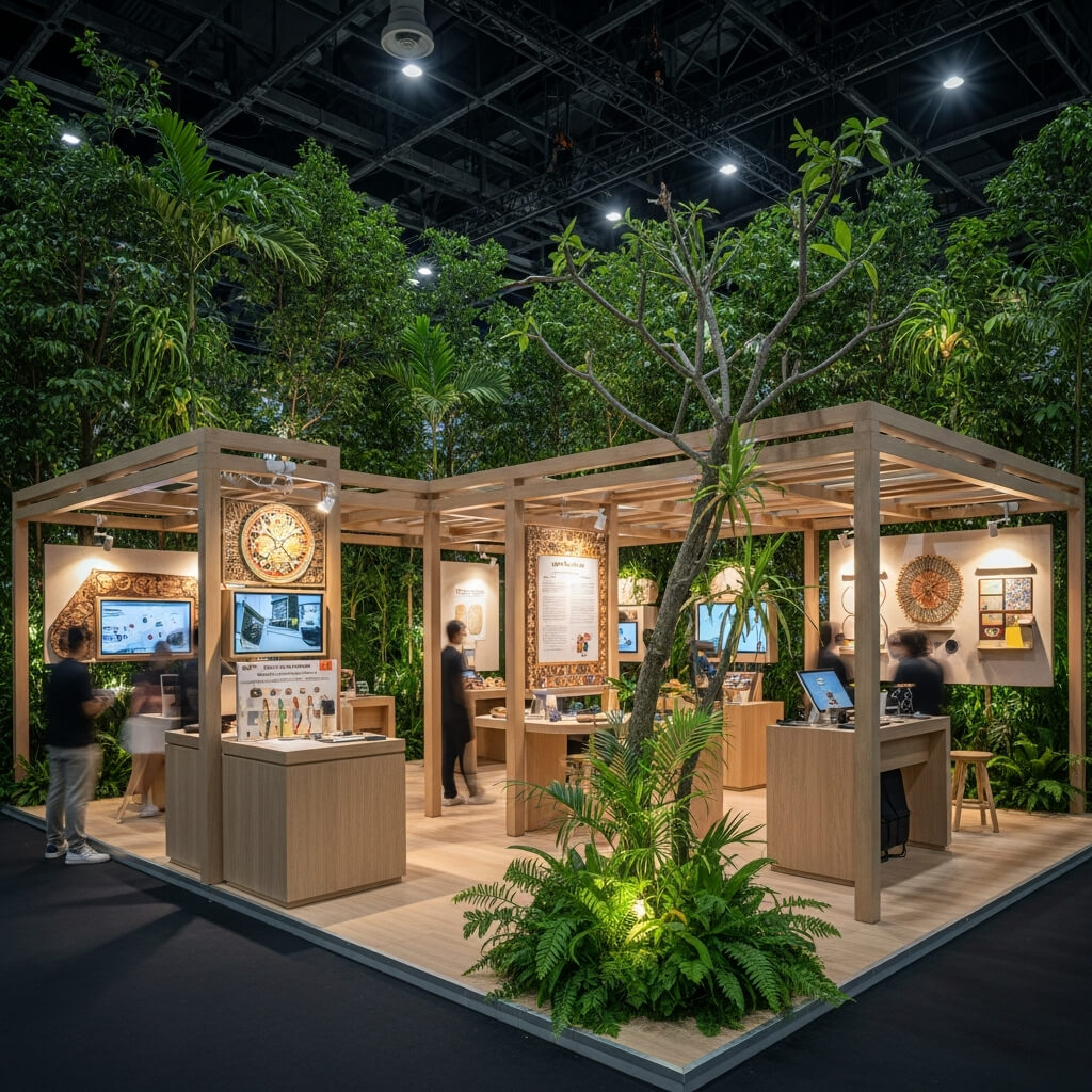 custom booth exhibition