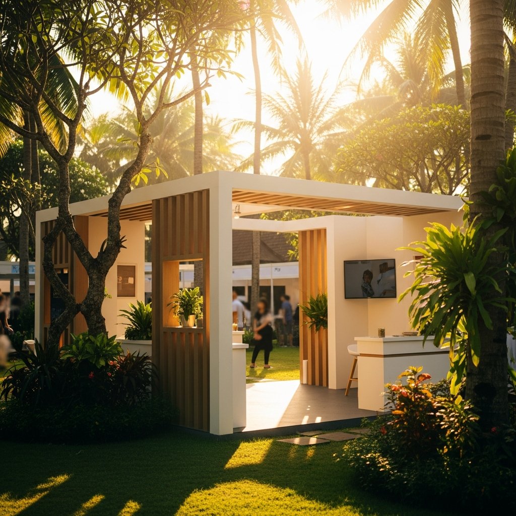 jasa pembuatan booth Bali