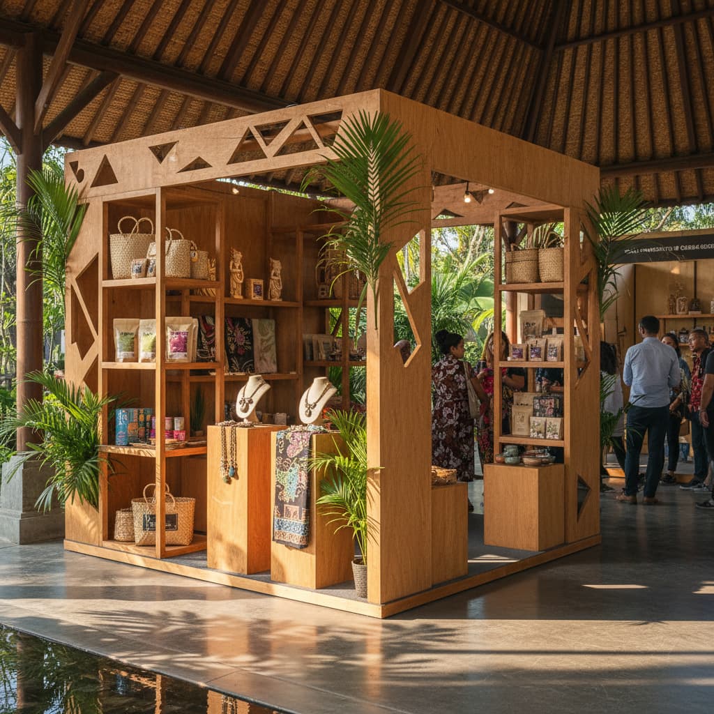 booth promosi menarik Bali