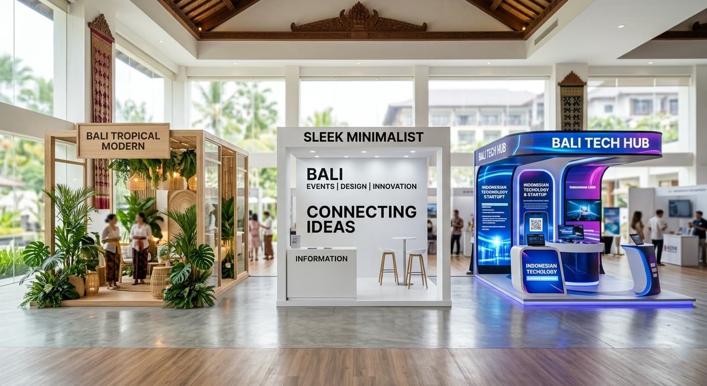 Booth Display di Bali