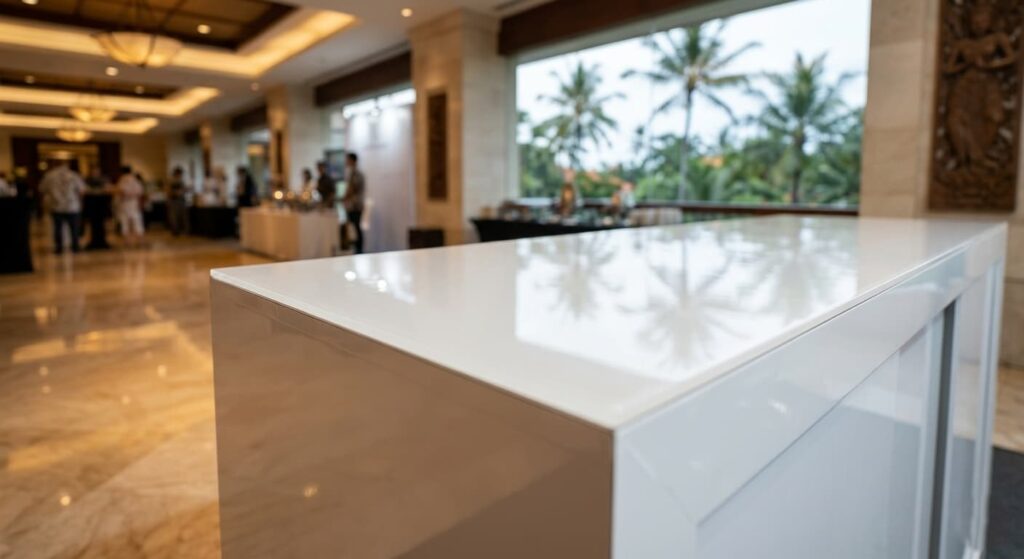 Finishing Booth Glossy di Bali
