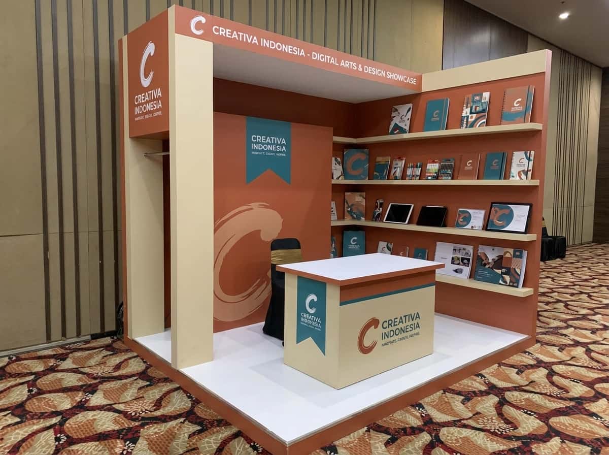 material booth pameran